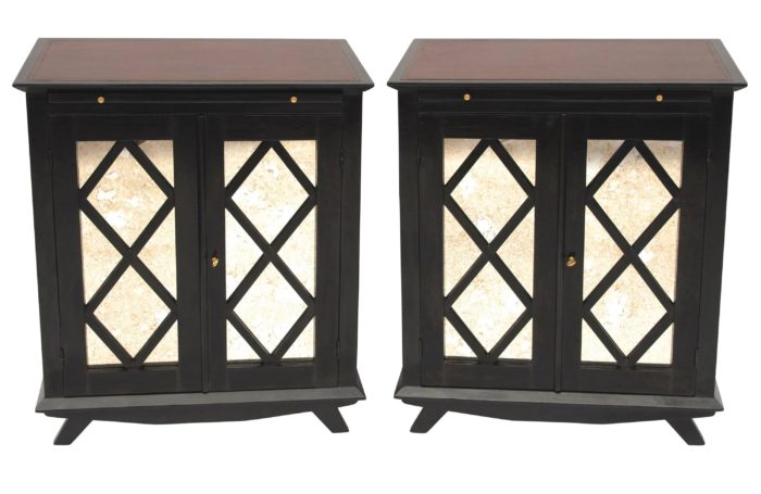 black lacquered sideboards