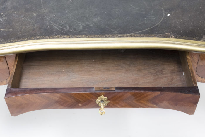 bureau plat style louis xv frisage