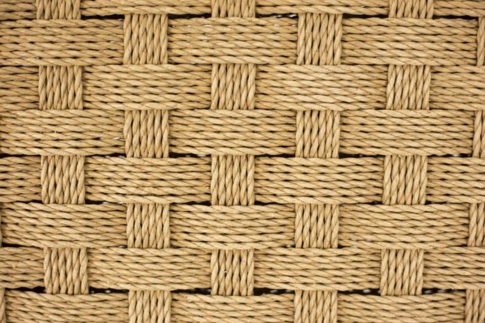 armchairs rope blond beech detail rope
