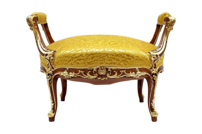 tabouret bras style louis xv