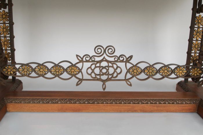 middle table wrought iron