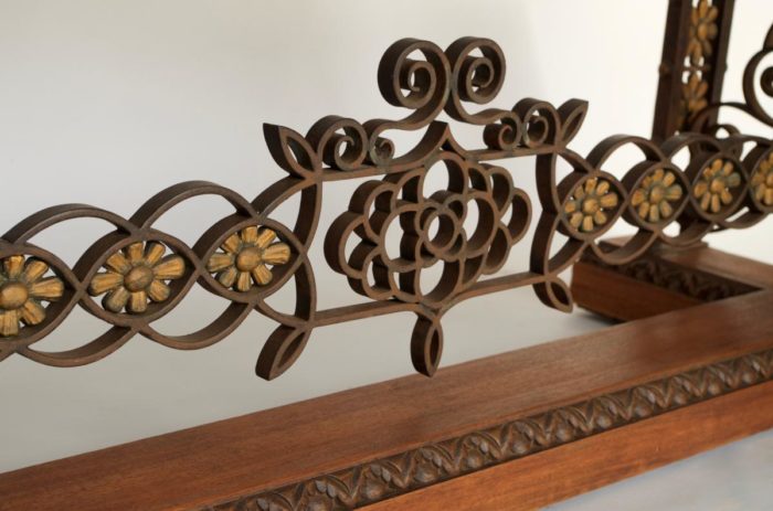 middle table wrought iron