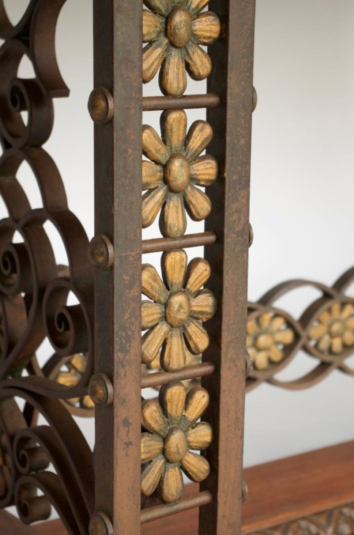 middle table wrought iron