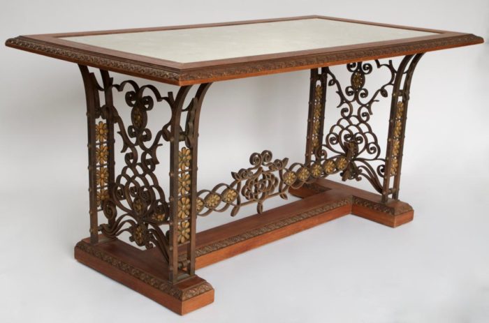 middle table wrought iron