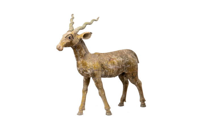 antelope blackbuck sculpted wood main