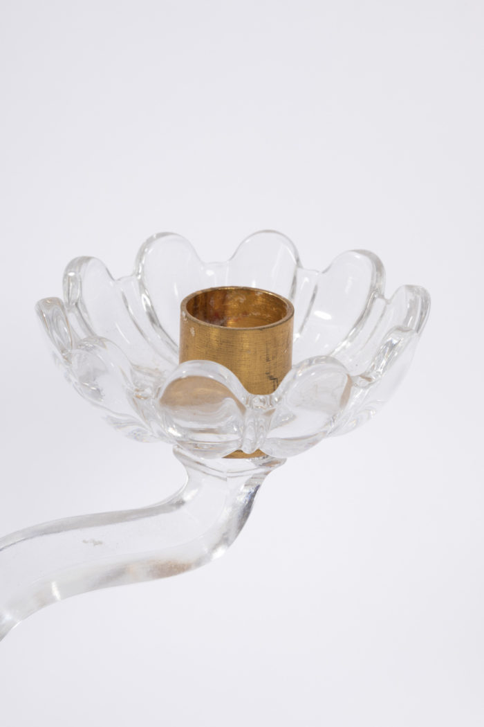 bougeoirs cristal baccarat coupelle