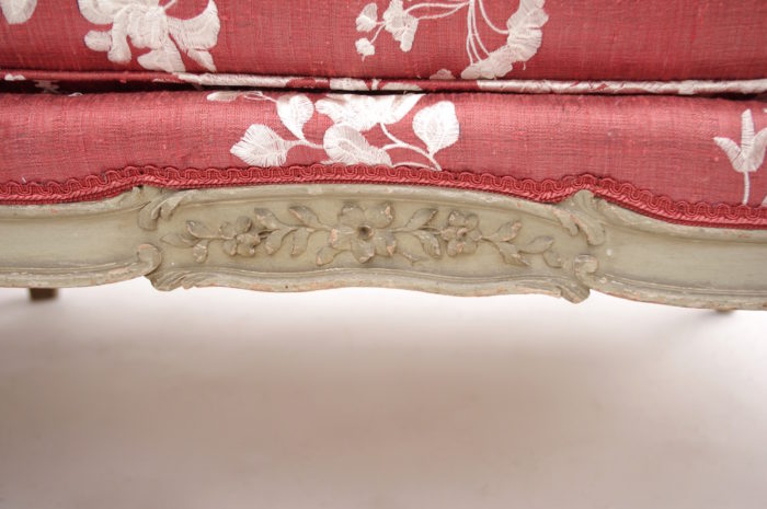 canopy hood daybed Louis XV