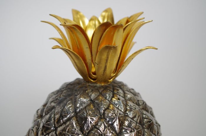 pineapple metal ice bucket