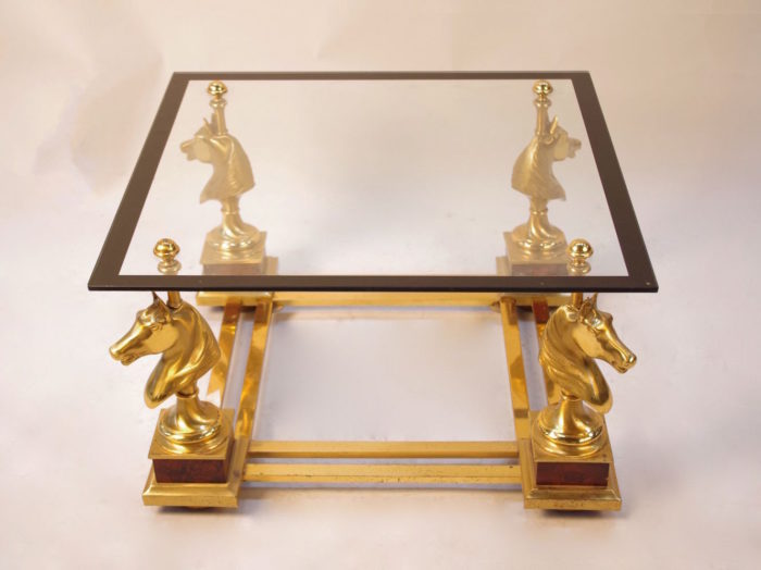 maison charles horse coffee table