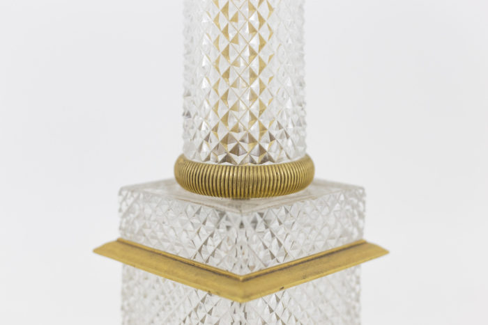 lamp crystal gilt bronze