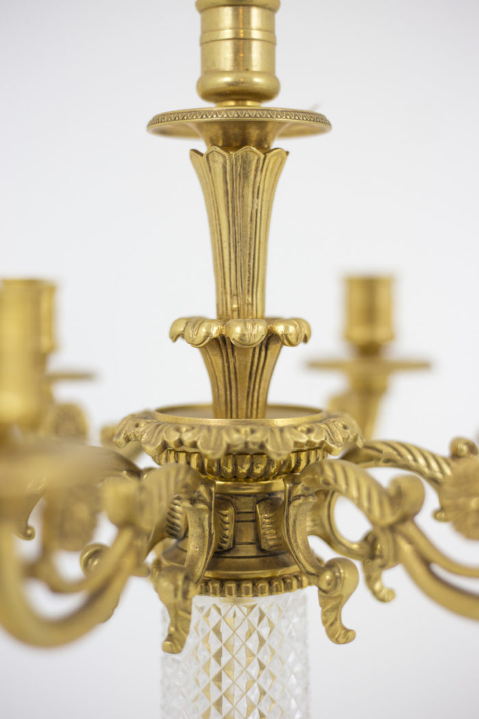 lamp charles x style candelabra