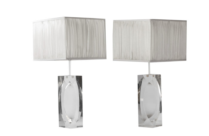 rectangular plexiglass lamps