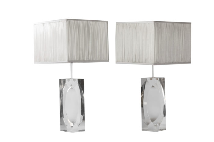 rectangular plexiglass lamps