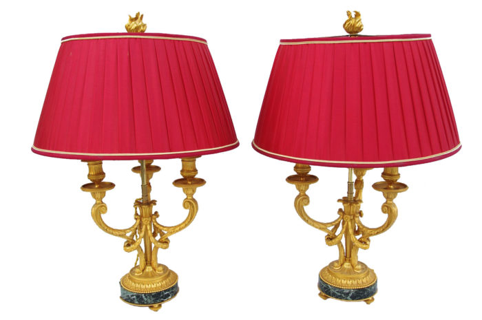 lampes bouillottes louis XVI