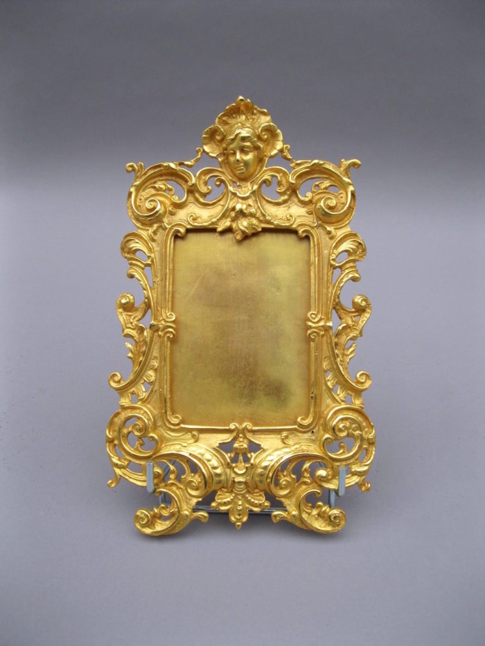 photo frame gilt bronze