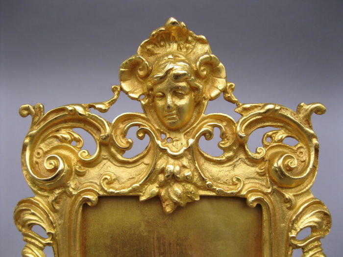 photo frame gilt bronze