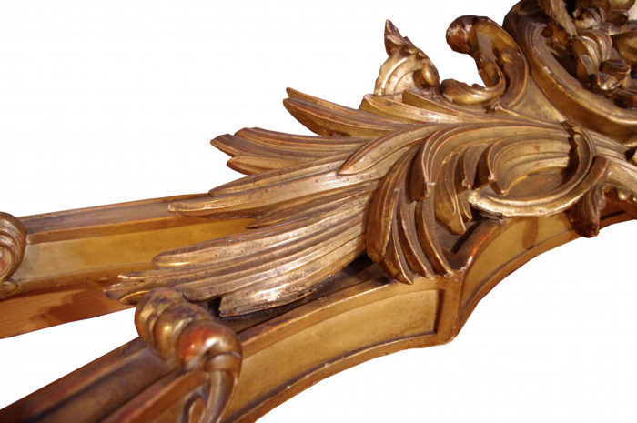 gilt wood louis XV console