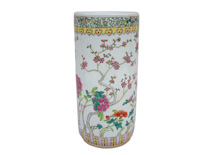 canton porcelain umbrella stand