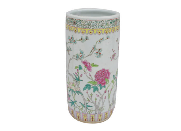 canton porcelain umbrella stand