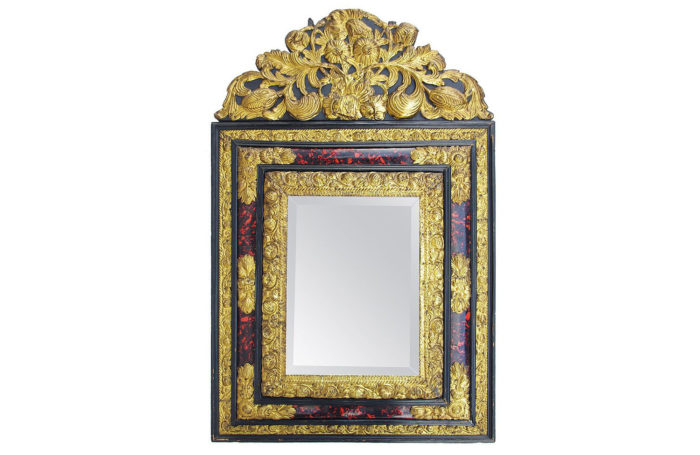 miroir tortue eccaille laiton napoleon III