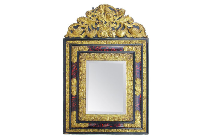 miroir tortue eccaille laiton napoleon III