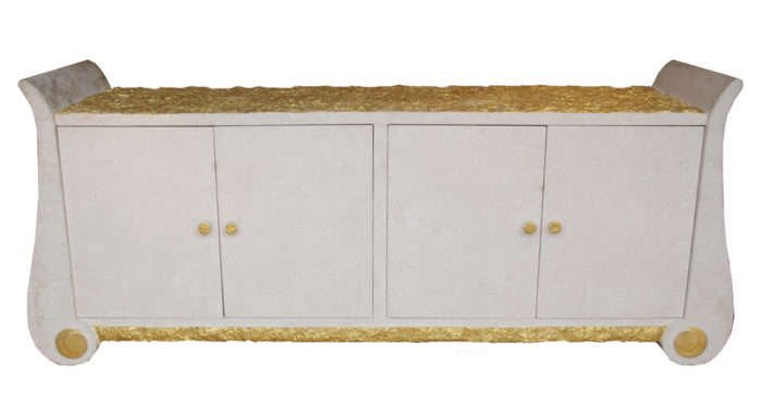 soft white stone gilt sideboards