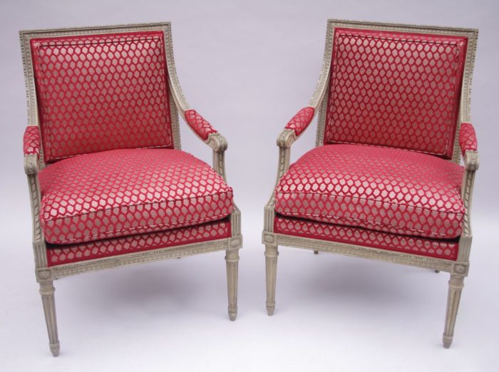 armchairs Louis XVI style