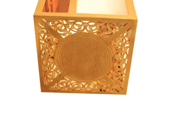 arabic style pendant light brass