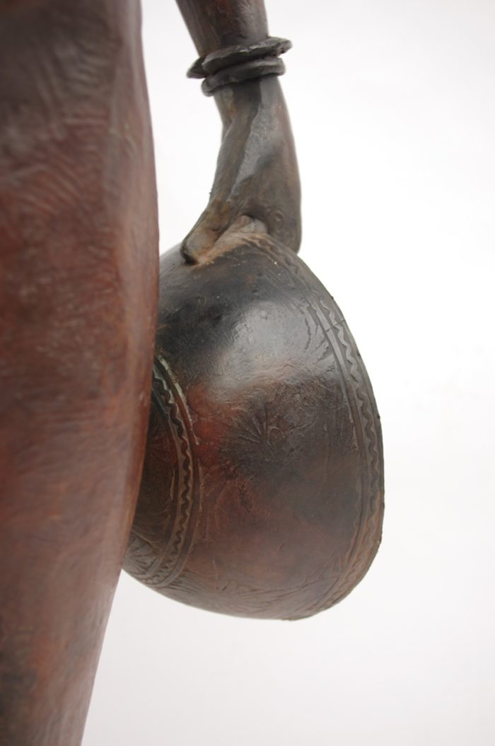 gourd bronze sculpture woman darbaud