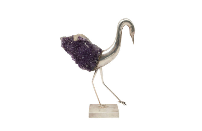 amethyst bird sculpture 1