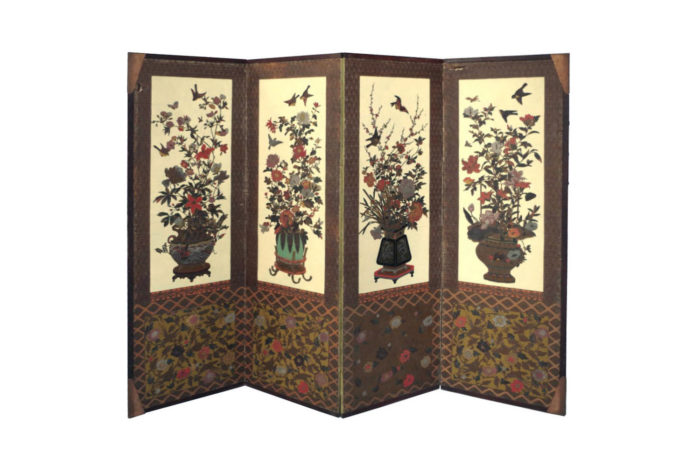 embossed paper japanese style screen