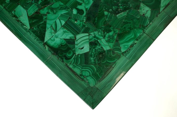 paul legeard coffee table malachite detail