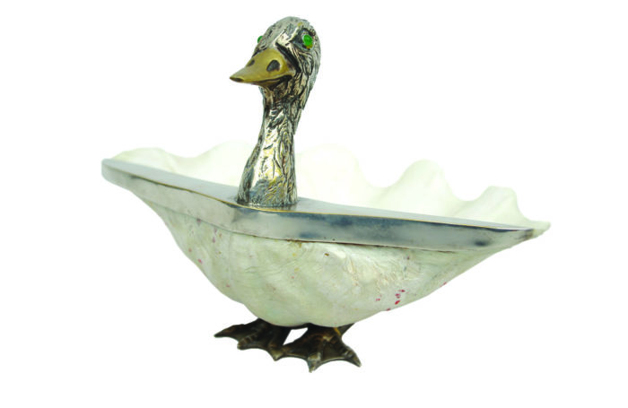 sculputre canard italien