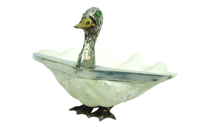 italian duck sculpture