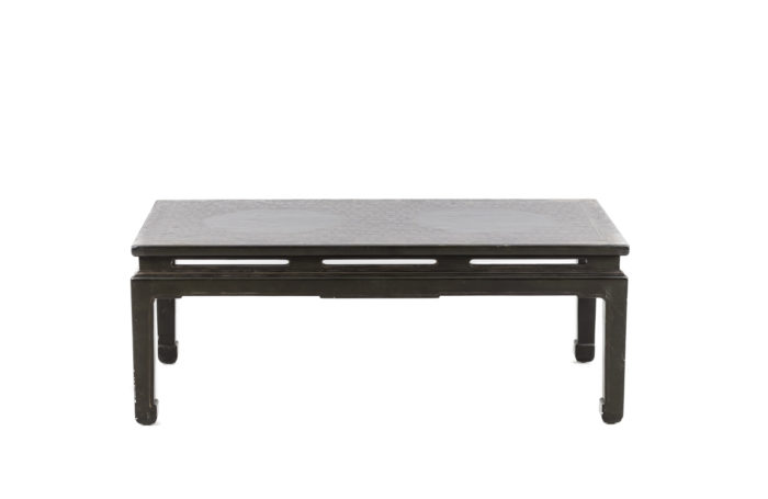 chinese green lacquered coffee table