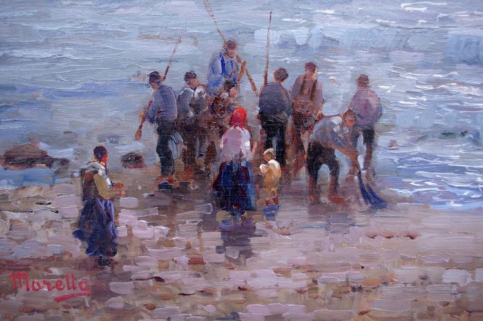 oil panel fishermen beach morello
