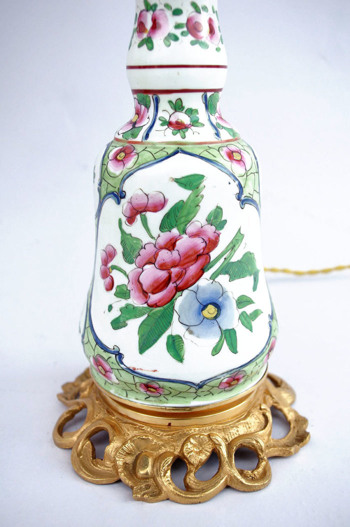 bayeux canton porcelain lamp