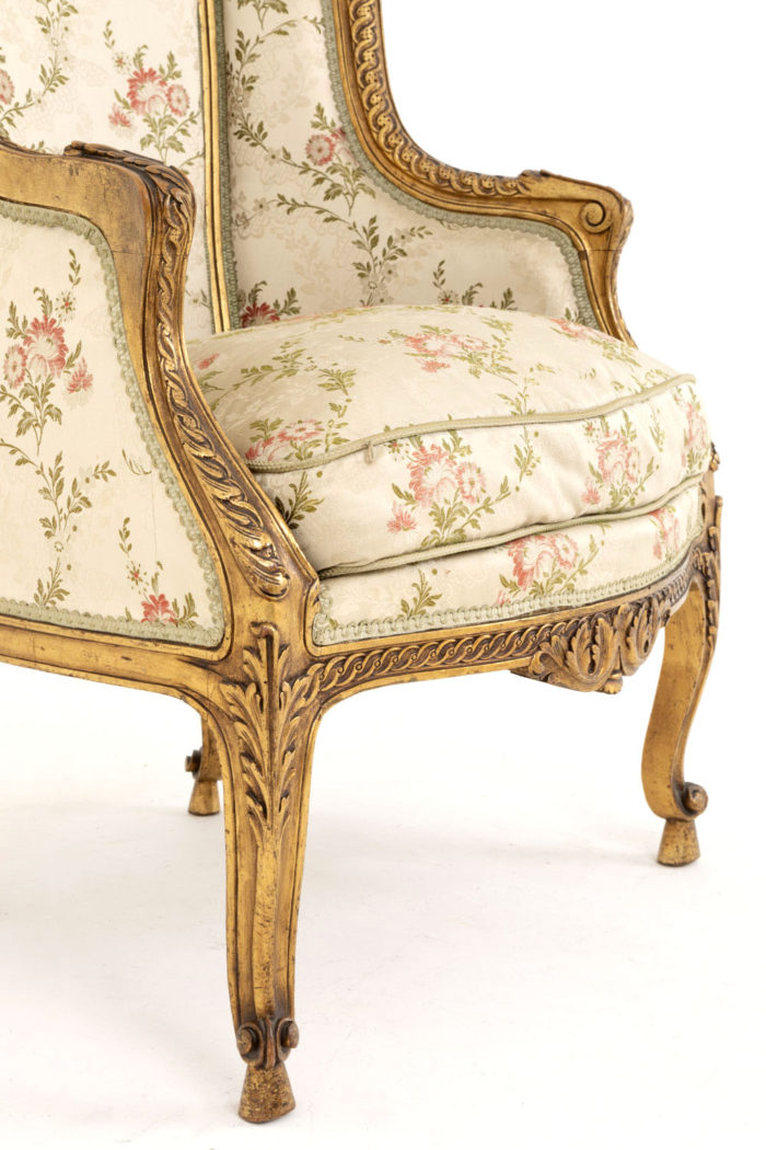Transition style bergere side view
