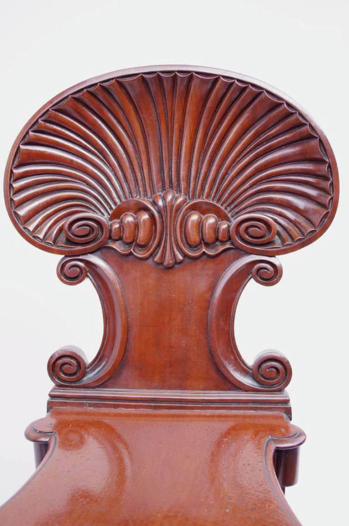 chair mahogany regency