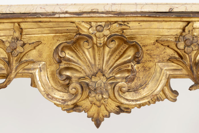console-italienne-LouisXV-bois-coquille
