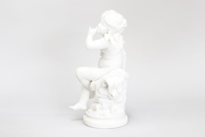 auguste moreau marble statuette side