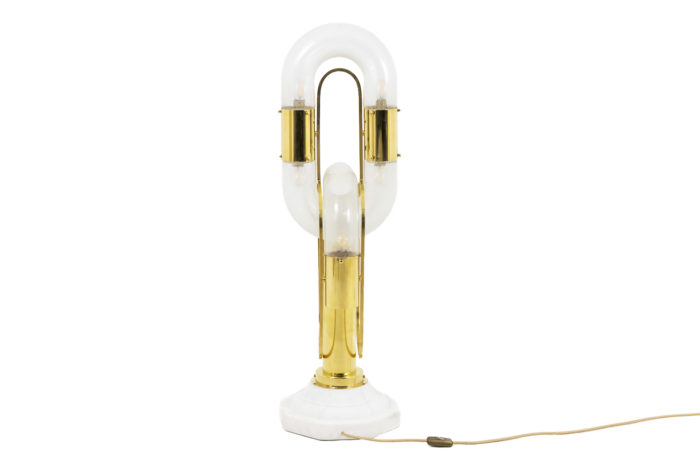 lampe aldo nason mazzega  gilt brass back