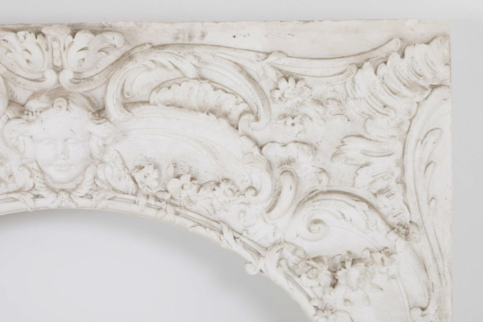 panel stucco Louis XV frame detail 2