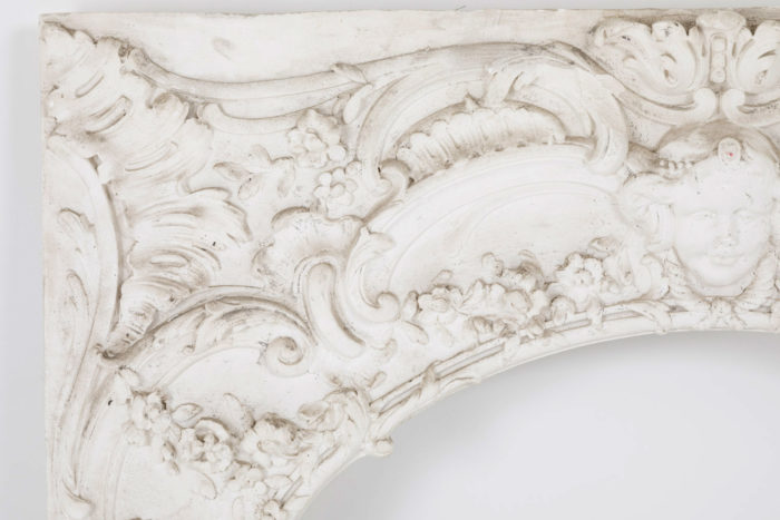 panel stucco Louis XV frame detail