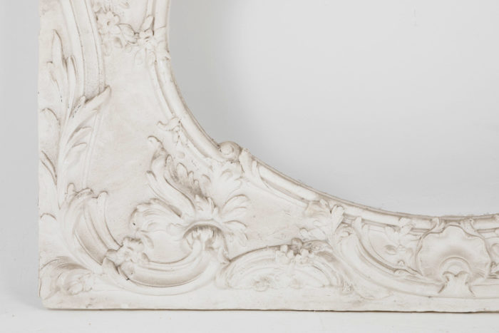 panel stucco Louis XV frame detail 4