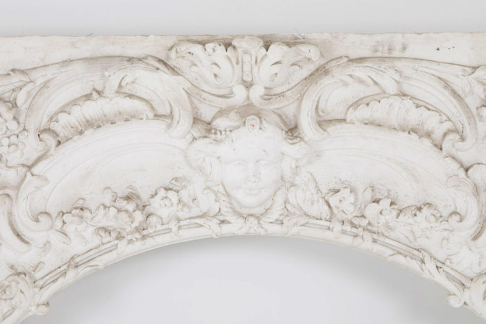 panel stucco Louis XV mascaron