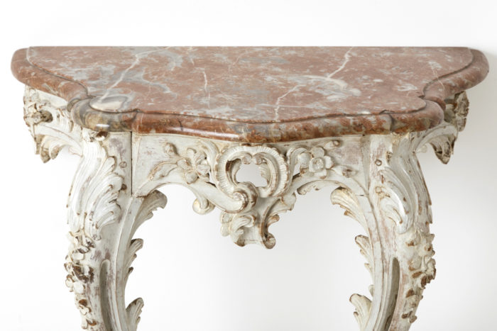 small louis xv style lacquered wall bracket top