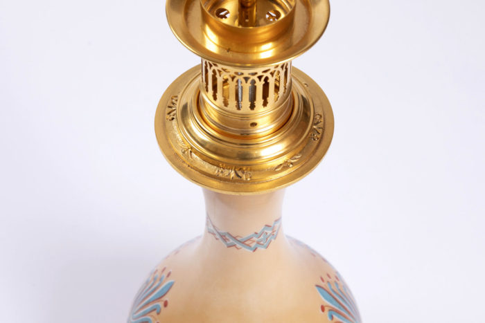 douille bronze lampe opaline arcature gothique lampe arcature gothique