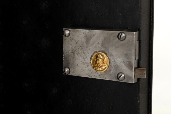 safe steel vaissier bordeaux interior lock medallion