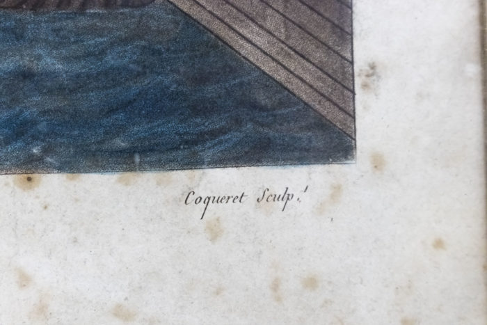 gravure paris coqueret signature